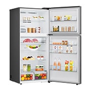 LG Ψυγείο Δίπορτο Total No Frost 184 x 86 cm, product open with food, GTBV61PYBQD, thumbnail 12