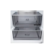 LG Ψυγειοκαταψύκτης Total No Frost 203 x 59,7 cm, LG ψυγειοκαταψύκτης εντοιχισμένος σε σκούρα καφέ ντουλάπια με παράθυρο και καναπέ στα αριστερά και νεροχύτη στα δεξιά, GBBS525CPY, thumbnail 6