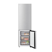 LG Ψυγειοκαταψύκτης Total No Frost 203 x 59,7 cm, Close-up van de bovenste rand van LG QNED TV, QNED85, GBBS726AMB, thumbnail 7