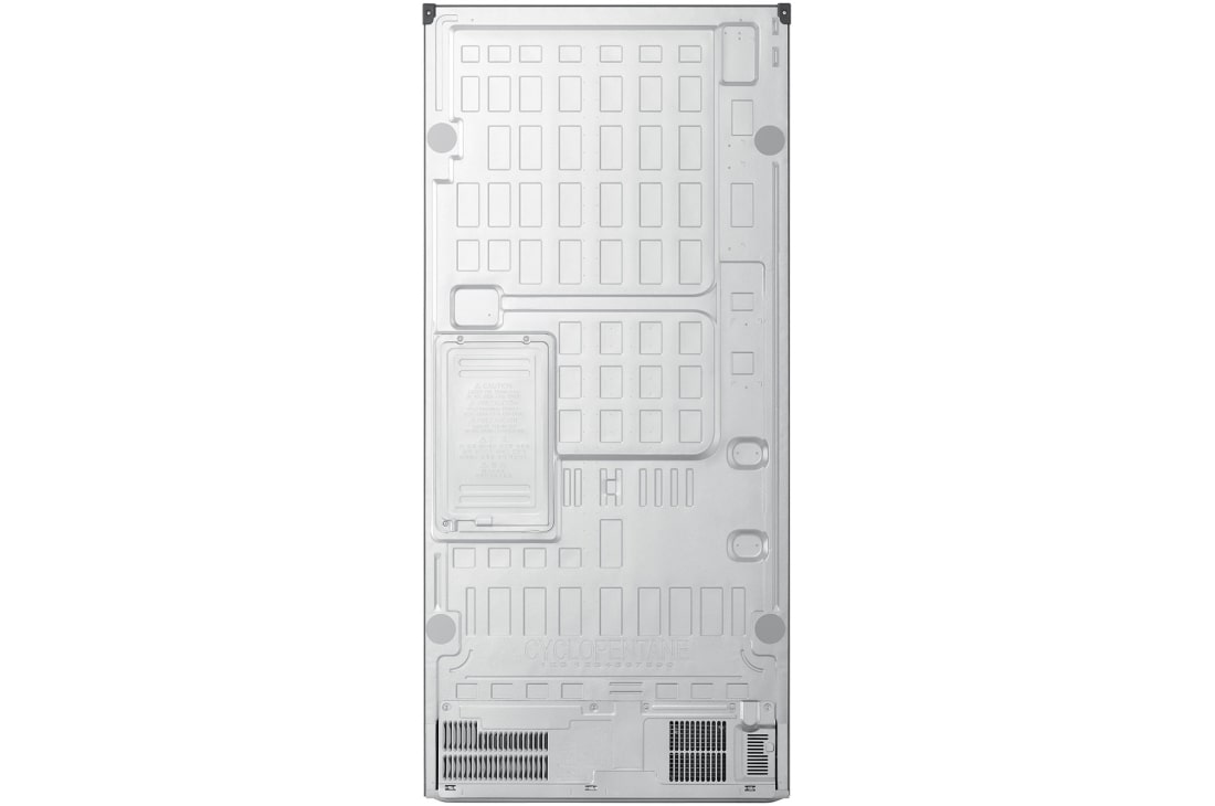 LG Ψυγείο Ντουλάπα Οριζόντιας Διάταξης 580L, Total No Frost 186 x 83,5cm, Πίσω όψη ψυγείου LG, GMBS30SDPY, thumbnail 14