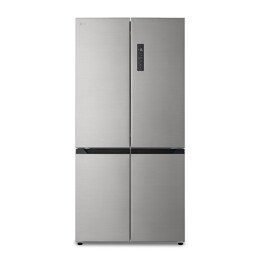 Ψυγείο Ντουλάπα Οριζόντιας Διάταξης Prime Silver 600L, Total No Frost 190 x 90,5 cm 