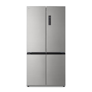 Ψυγείο Ντουλάπα Οριζόντιας Διάταξης Prime Silver 600L, Total No Frost 190 x 90,5 cm 