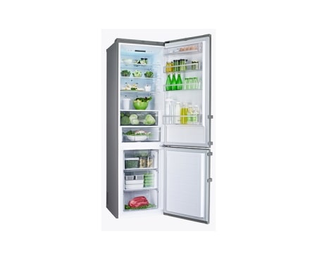 LG Ψυγειοκαταψύκτης Total No Frost, Μεικτή Χωρητικότητα 377 λίτρα, 10 χρόνια εγγύηση στον Γραμμικό Συμπιεστή, GBB530NSCQE, thumbnail 4