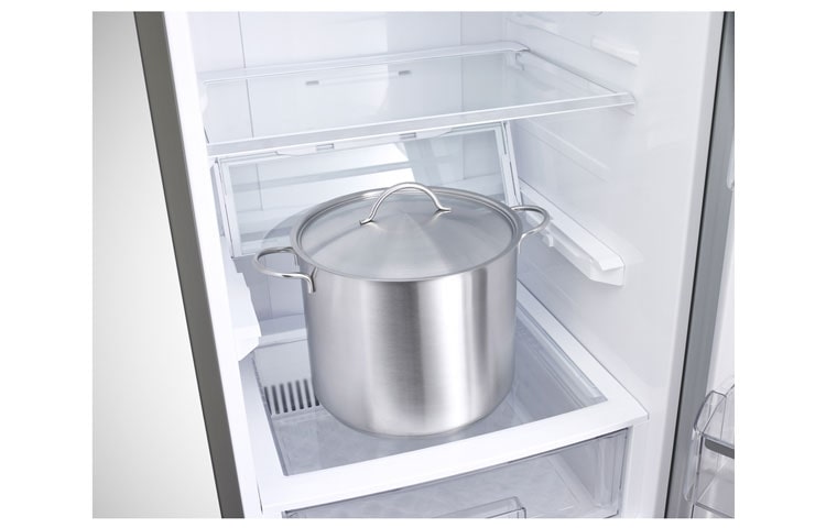 LG Ψυγειοκαταψύκτης Total No Frost, Μεικτή Χωρητικότητα 377 λίτρα, 10 χρόνια εγγύηση στον Γραμμικό Συμπιεστή, GBB530NSQFS, thumbnail 8