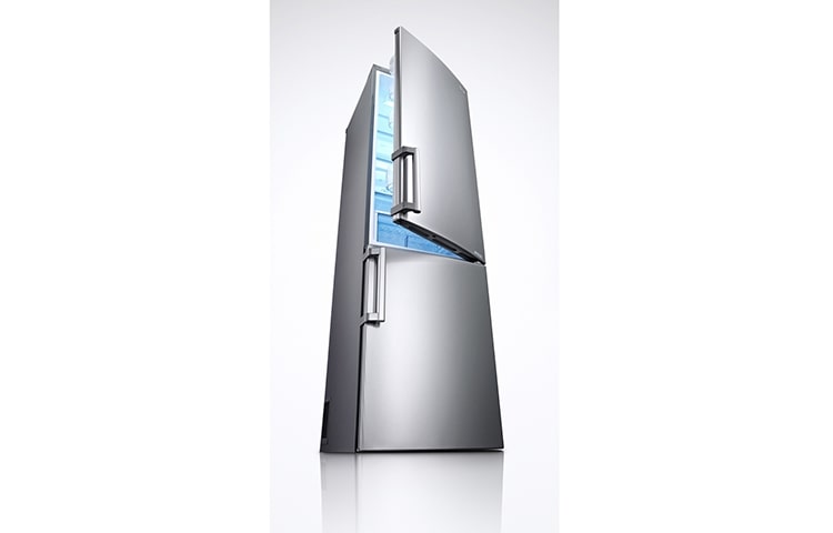 LG Ψυγειοκαταψύκτης Total No Frost, Μεικτή Χωρητικότητα 377 λίτρα, Ενεργειακή Κλάση Α++, 10 χρόνια εγγύηση στον Smart Inverter Συμπιεστή, GBB530PVCPB, thumbnail 6