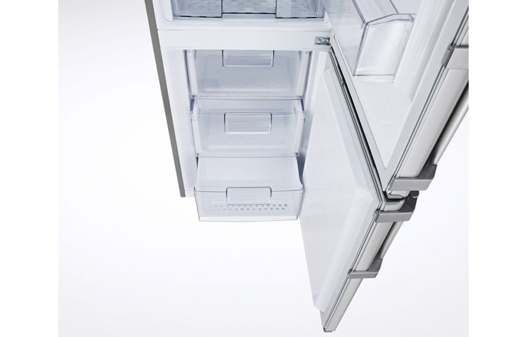 LG Ψυγειοκαταψύκτης Total No Frost, Μεικτή Χωρητικότητα 377 λίτρα, Ενεργειακή Κλάση Α+, 10 χρόνια εγγύηση στον Συμπιεστή, GBB530PVQWB, thumbnail 9