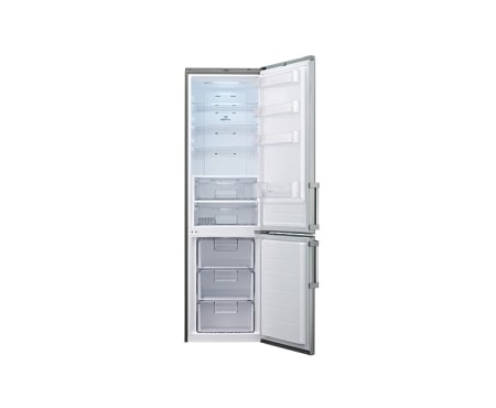 LG Ψυγειοκαταψύκτης Total No Frost, Μεικτή Χωρητικότητα 377 λίτρα, Ενεργειακή Κλάση Α+, 10 χρόνια εγγύηση στον Συμπιεστή, GBB530PVQWB, thumbnail 2