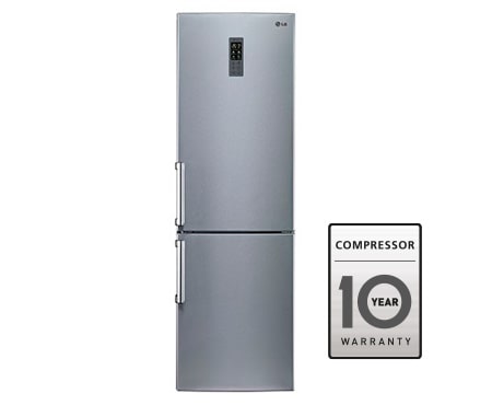 LG Ψυγειοκαταψύκτης Total No Frost, Μεικτή Χωρητικότητα 350 λίτρα, Ενεργειακή Κλάση Α+, 10 χρόνια εγγύηση στον Συμπιεστή, GBB539PVQWB