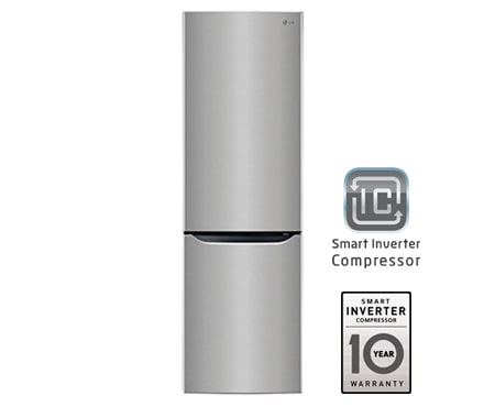 LG Ψυγειοκαταψύκτης 350 lt Total No Frost, GBB539PZCPS