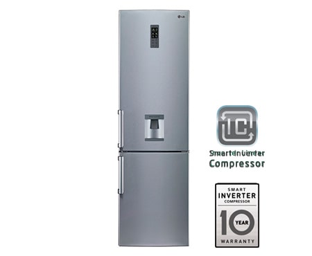 LG Ψυγειοκαταψύκτης 376 lt Total No Frost, GBF530PVQPB