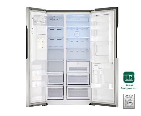LG Ψυγείο Ντουλάπα με Kαινοτομία Door-In-Door™ και Μεικτή Χωρητικότητα 659 λίτρα, GS9366NECZ, thumbnail 10