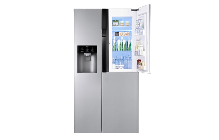 LG Ψυγείο Ντουλάπα με Kαινοτομία Door-In-Door™ και Μεικτή Χωρητικότητα 659 λίτρα, GS9366NECZ, thumbnail 2