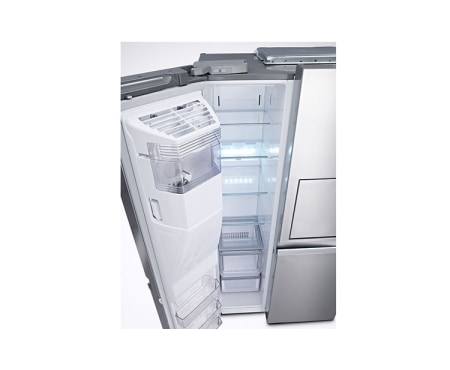 LG Ψυγείο Ντουλάπα Total No Frost, Μεικτή Χωρητικότητα 602lt, GSP545PVQV, thumbnail 2