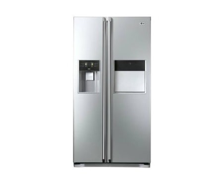 LG Ψυγείο Ντουλάπα Side by Side (Συνολική καθαρή χωρητικότητα 505 λίτρα), GW-P207FSCV