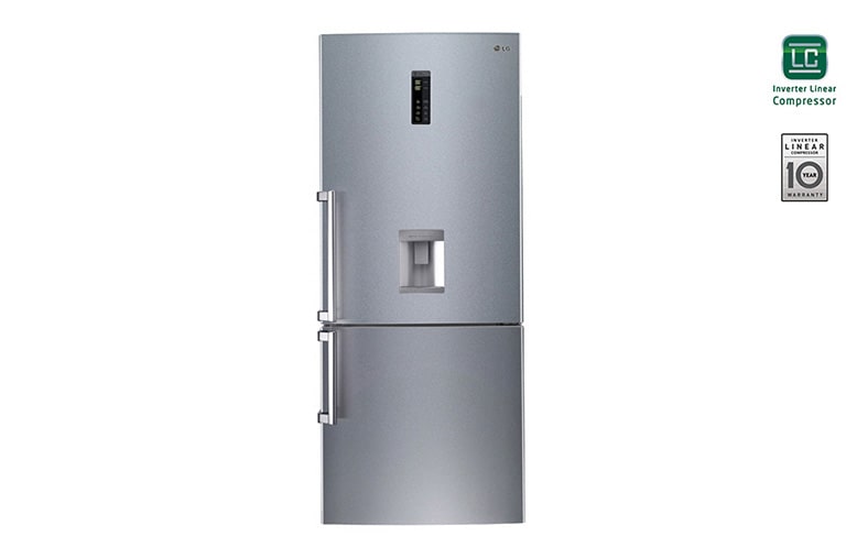 LG Ψυγειοκαταψύκτης 496 lt Total No Frost, GBF548NSDZB, thumbnail 1