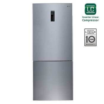 LG Ψυγειοκαταψύκτης 499 lt Total No Frost GBB548PZCZH1