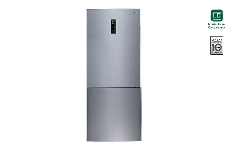 LG Ψυγειοκαταψύκτης 499 lt Total No Frost, GBB548PZCZH, thumbnail 1