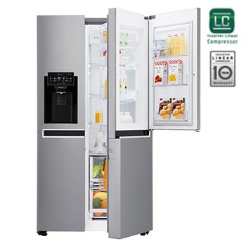 LG Ψυγείο Ντουλάπα 668 lt No Frost GSJ760PZUZ1