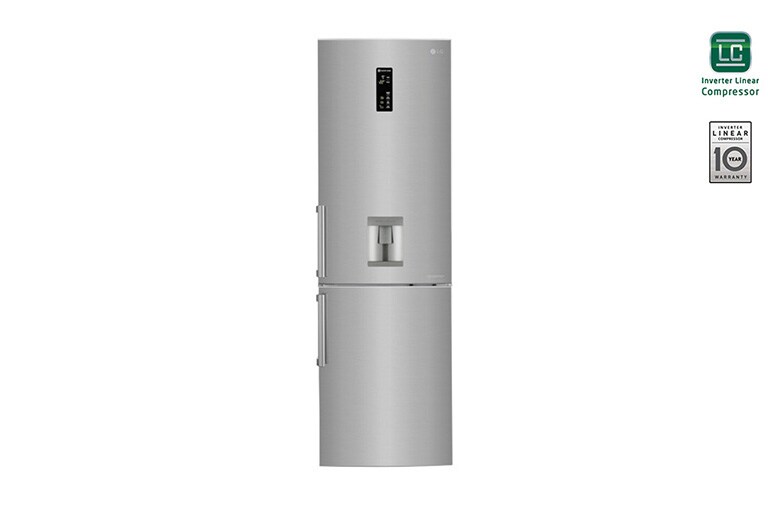 LG Ψυγειοκαταψύκτης NatureFRESH 375lt Total No Frost, GBF60NSFZB, thumbnail 1