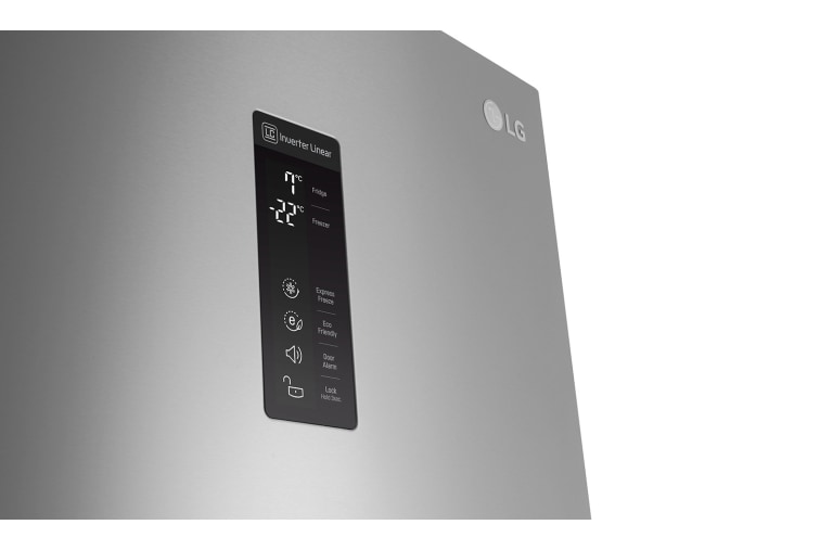 LG Ψυγειοκαταψύκτης NatureFRESH 375lt Total No Frost, GBF60NSFZB, thumbnail 12