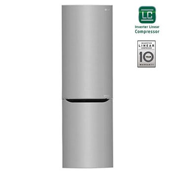 LG Ψυγειοκαταψύκτης NatureFRESH 375 lt Total No Frost GBB60PZGZS1