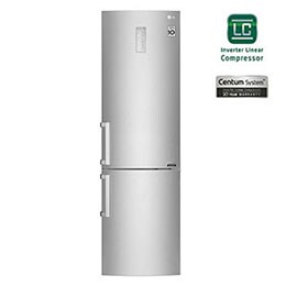 LG Ψυγειοκαταψύκτης NatureFRESH 375lt Total No Frost GBB60NSYQE2