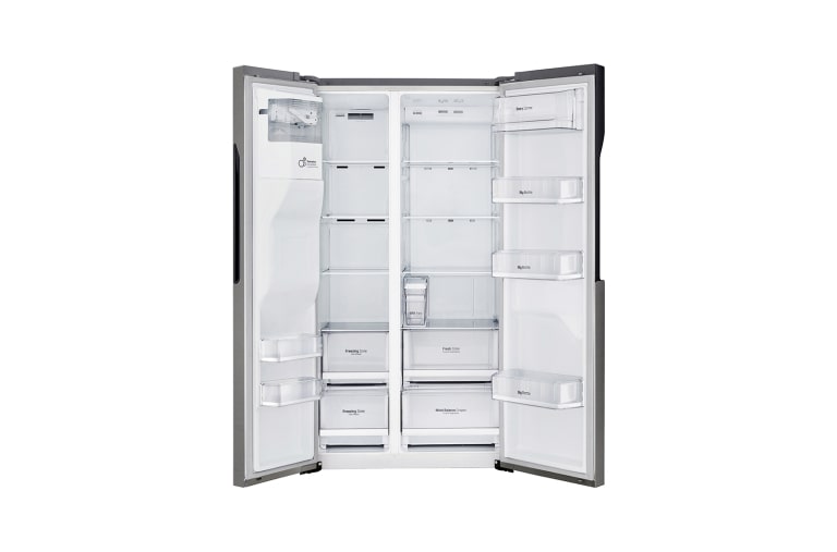 LG Ψυγείο Ντουλάπα Κάθετης Διάταξης (SxS) Total No Frost 1790 x 91,2 cm , GSL361ICEZ, thumbnail 3