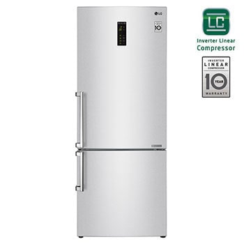 LG Ψυγειοκαταψύκτης 499 lt Total No Frost GBB548NSQFE1