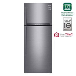 LG Ψυγείο Δίπορτο 471 lt Total No Frost GTB574PZHZD2