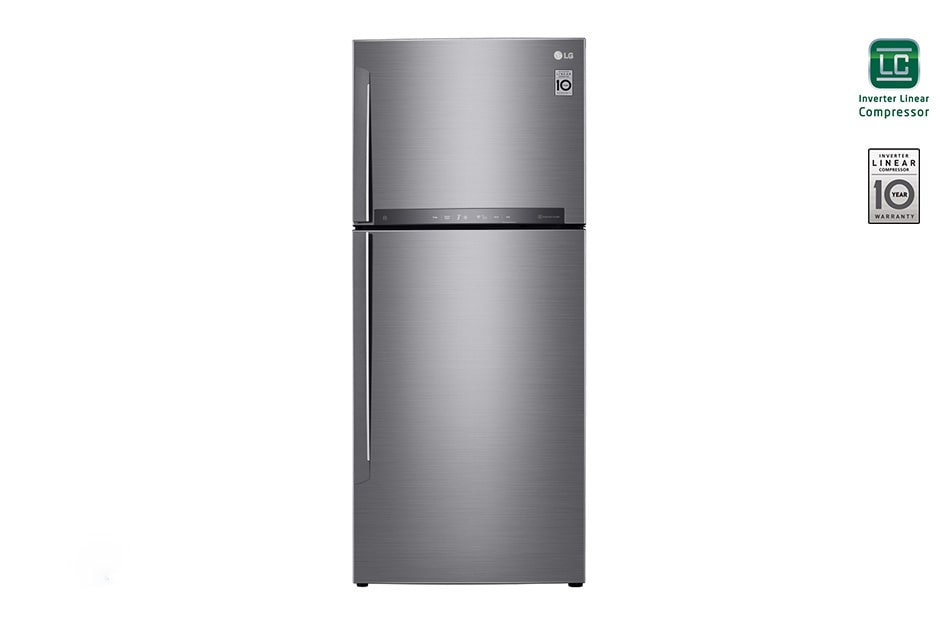 LG Ψυγείο Δίπορτο Total No Frost 168 x 70 cm  , GTB583PZHZD