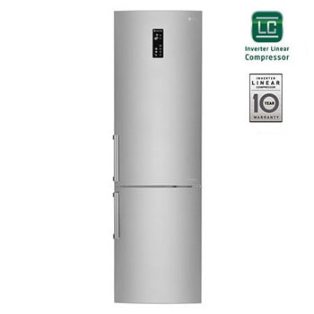 LG Ψυγειοκαταψύκτης NatureFRESH 375 lt Total No Frost GBB60PZFZB1