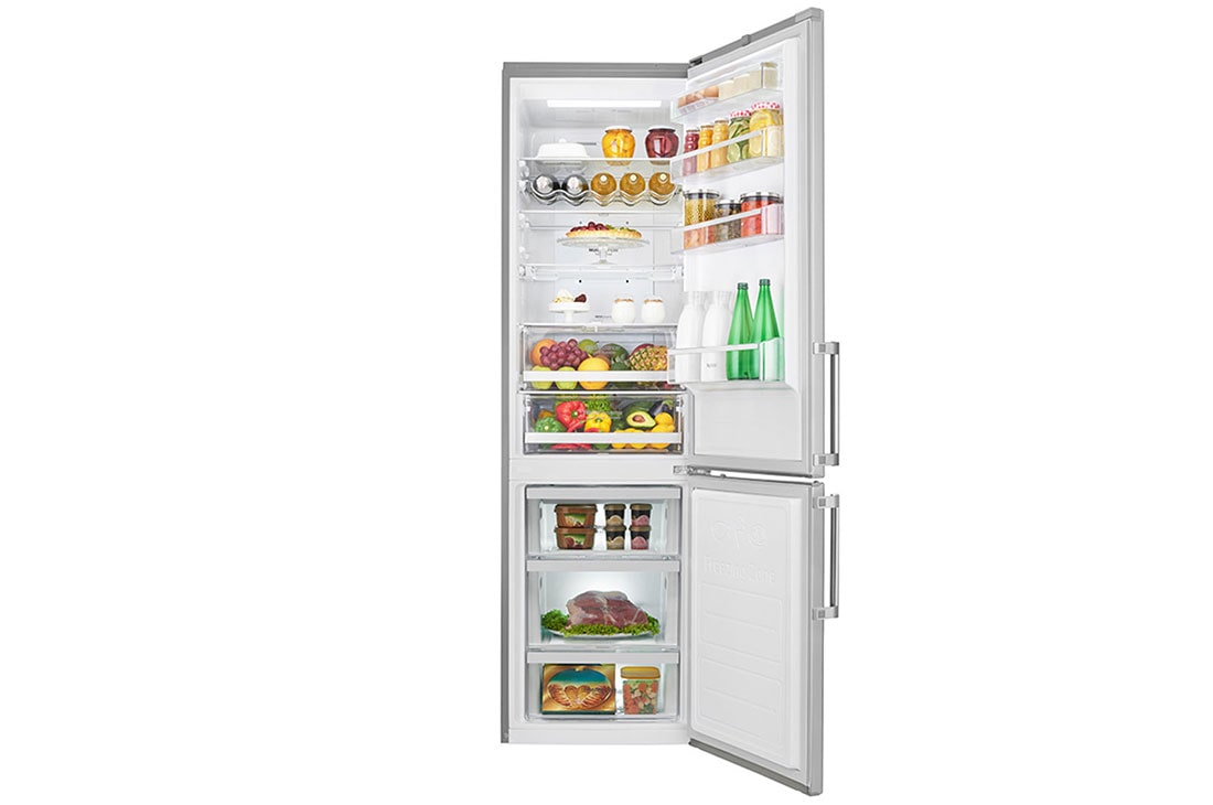 LG Ψυγειοκαταψύκτης NatureFRESH 375 lt GBB60PZFZB Total No Frost, GBB60PZFZB, thumbnail 2