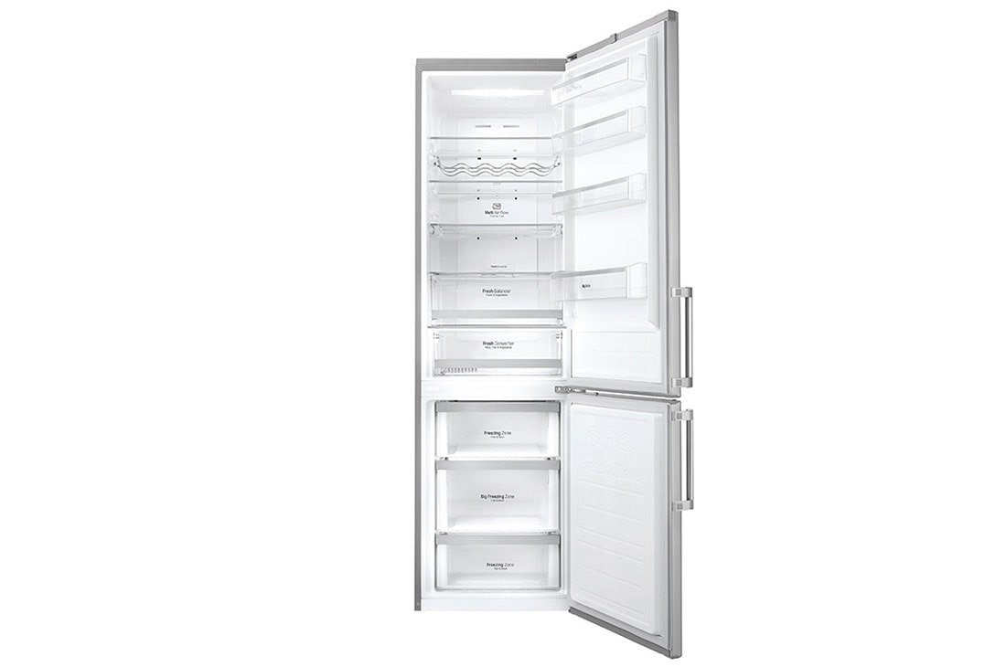 LG Ψυγειοκαταψύκτης NatureFRESH 375 lt GBB60PZFZB Total No Frost, GBB60PZFZB, thumbnail 3