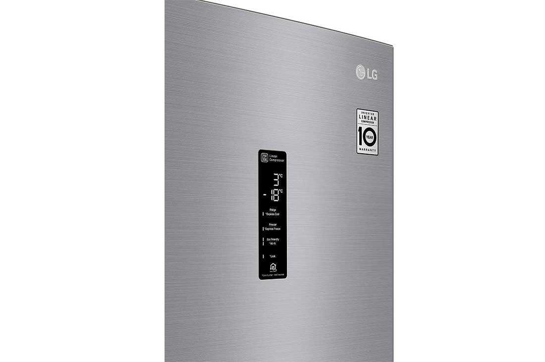 LG Ψυγειοκαταψύκτης Total No Frost 203 x 59,5 cm , GBB72PZDZN, thumbnail 7