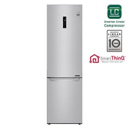 LG ψυγειοκαταψύκτης με γραμμικό συμπιεστή Ιnverter GBB72NSDFN2