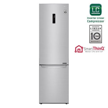 LG ψυγειοκαταψύκτης με γραμμικό συμπιεστή Ιnverter GBB72NSDFN1