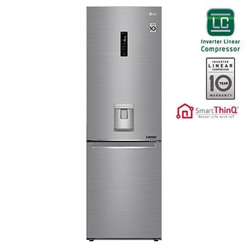 LG Ψυγειοκαταψύκτης πλάτους 60 εκατοστών Α++ *Ενεργειακή κλάση  GBF71PZDZN1