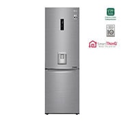 LG Ψυγειοκαταψύκτης Total No Frost 186 x 59,5 cm με βρυσάκι νερού, GBF71PZDZN, thumbnail 1