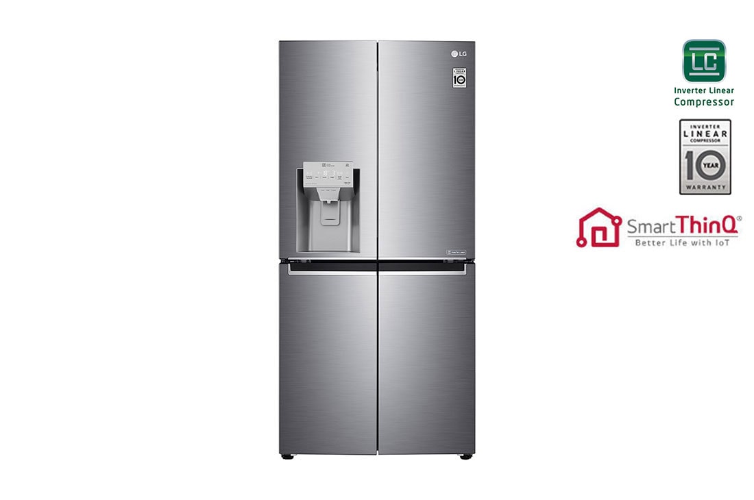 LG Ψυγείο Ντουλάπα Οριζόντιας Διάταξης (Multi Door) Slim Total No Frost 1787 x 83,5 cm , GML844PZKZ