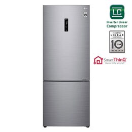 LG Ψυγειοκαταψύκτης 500 L με τεχνολογία DoorCooling⁺™ GBB566PZHZN2