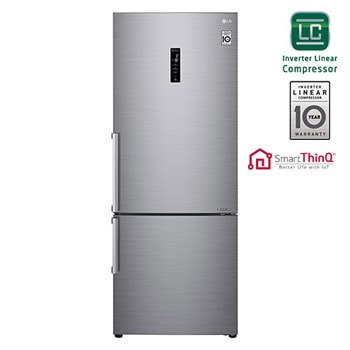 LG Ψυγειοκαταψύκτης πλάτους 70 εκατοστών Α++ GBB567PZCZB1