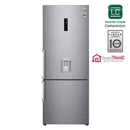 LG Ψυγειοκαταψύκτης 500 L με τεχνολογία DoorCooling+™ GBF567PZCZB2