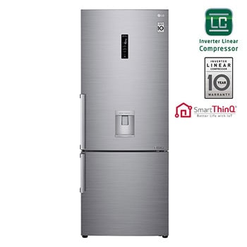 LG Ψυγειοκαταψύκτης 500 L με τεχνολογία DoorCooling+™ GBF567PZCZB1