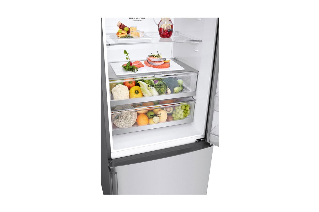 LG Ψυγειοκαταψύκτης Total No Frost 185 x 70,5 cm με βρυσάκι νερού, GBF567PZCZB, thumbnail 3