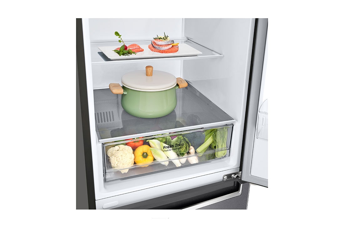 LG Ψυγειοκαταψύκτης Total No Frost 203 x 59,5 cm , GBP32DSLZN, thumbnail 3