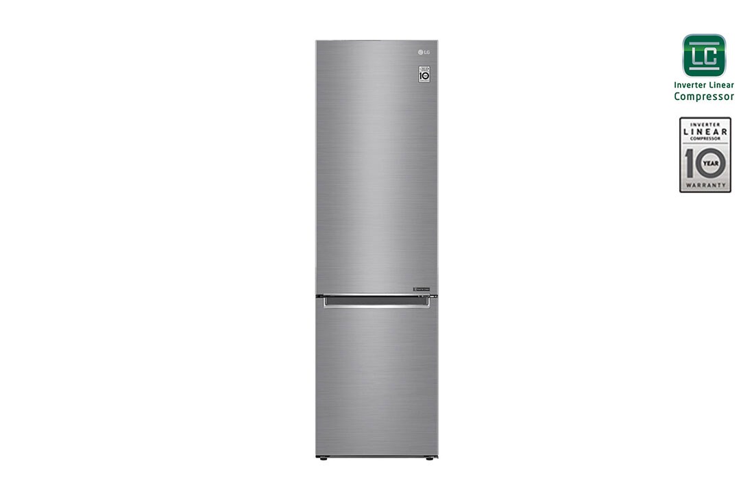 LG Ψυγειοκαταψύκτης με γραμμικό συμπιεστή Inverter GBB62PZJZN, GBB62PZJZN