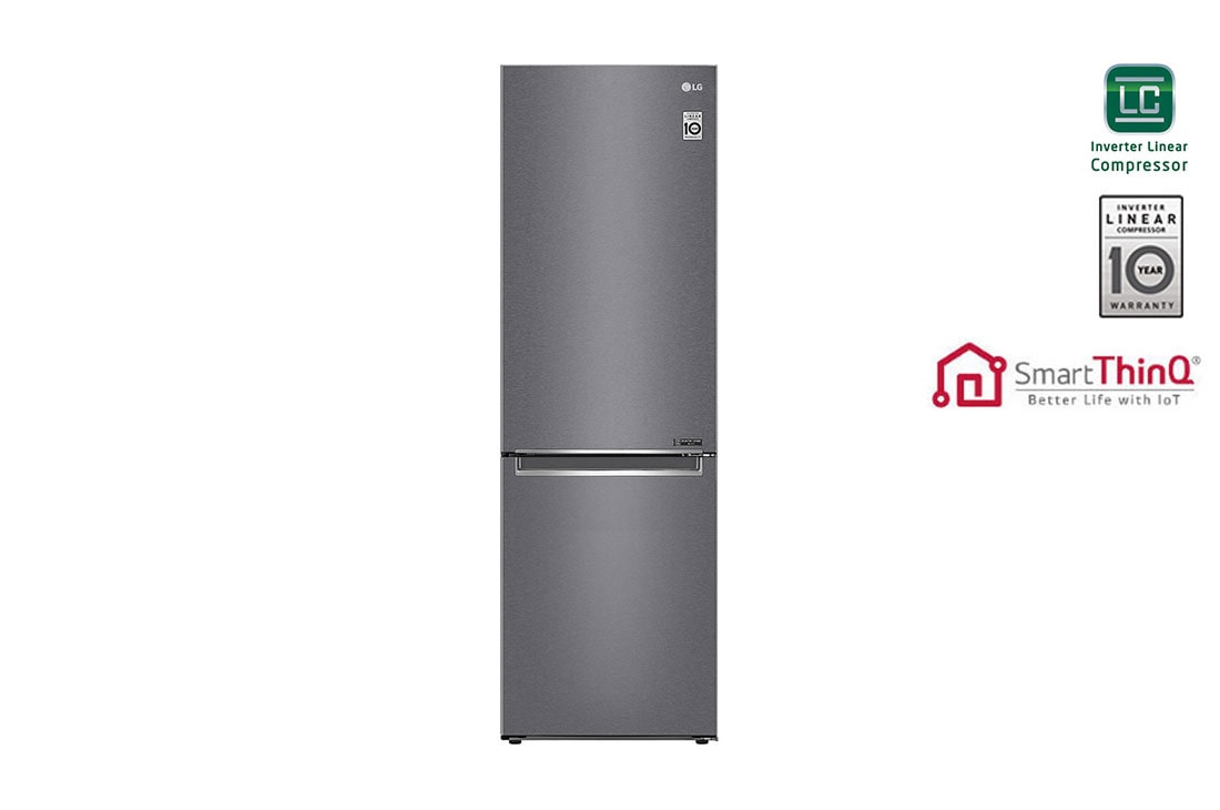 LG Ψυγειοκαταψύκτης Total No Frost 203 x 59,5 cm, GBP62DSNFN