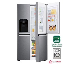 Ψυγείο Ντουλάπα Κάθετης Διάταξης (SxS) Total No Frost με Door-in-Door™ 1790 x 91,2 cm 2