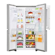 LG Ψυγείο Ντουλάπα Κάθετης Διάταξης (SxS) Total No Frost με InstaView Door-in-Door® 1790 x 91,2 cm , GSX961NSVZ, thumbnail 2