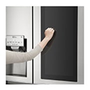 LG Ψυγείο Ντουλάπα Κάθετης Διάταξης (SxS) Total No Frost με InstaView Door-in-Door® 1790 x 91,2 cm , GSX961NSVZ, thumbnail 4